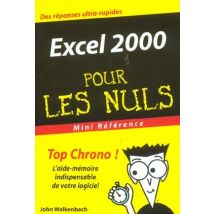 Excel 2000 Pour Les Nuls