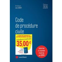 Code De Procédure Civile (édition 2026)