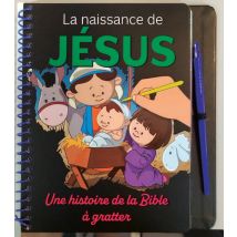 La Naissance De Jésus : Une Histoire De La Bible À Gratter