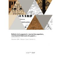 Bulletin De La Papeterie