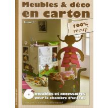 Meubles Et Déco En Carton T.4 - 6 Meubles Et Accessoires Pour La Chambre D'Enfants