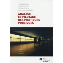Analyse Et Pilotage Des Politiques Publiques - France, Suisse, Canada