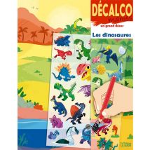 Décalco Manies - Un Grand Décor - Les Dinosaures