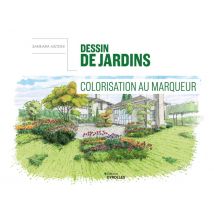 Dessin De Jardins : Colorisation Au Marqueur