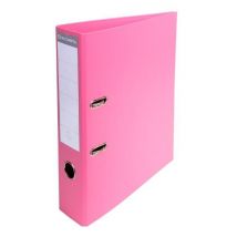 Classeur À Levier A4 - Dos 70 Mm - Carton - Exacompta - Rose