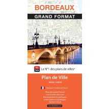 Bordeaux : Grand Format : Plan De Ville (édition 2025)
