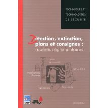 Détection, Extinction, Plans Et Consignes : Repères Réglementaires