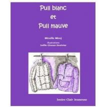 Pull Blanc Et Pull Mauve