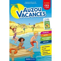 Cahier De Vacances : Auzou Vacances - Du Ce2 Au Cm1
