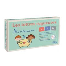 Mdi - Les Lettres Rugueuses Montessori