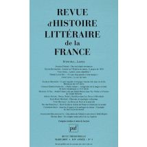 Revue D'Histoire Litteraire De La France N.2009/1