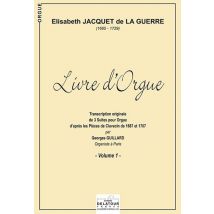 Livre D'Orgue Pour Orgue Sans Pédale Volume 1