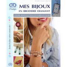 Mes Bijoux En Broderie Diamant - Colliers Bracelets Et Boucles D'Oreilles Colorés