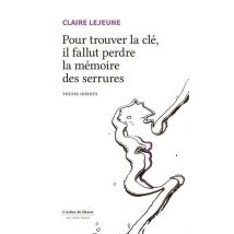 Pour Trouver La Clé, Il Fallut Perdre La Mémoire Des Serrures