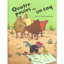 Quatre Poules Et Un Coq