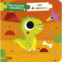 Mes Puzzles Farandole : Les Dinosaures