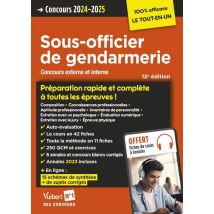 Concours Sous-officier De Gendarmerie : Préparation Rapide Et Complète À Toutes Les Épreuves - Annales 2023 : Gendarme Catégorie B Concours Externe Et