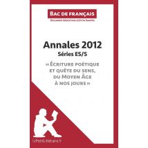 Bac De Français 2012 - Annales Série Es/s - Corrigé