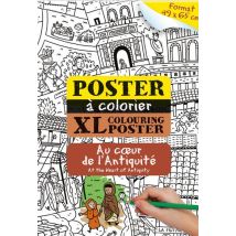 Au Coeur De L'Antiquité Poster Coloriage
