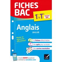 Fiches Bac Tome 11 : Anglais Lva & Lvb - 1re, Terminale