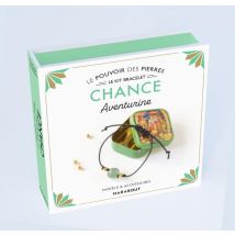 Le Pouvoir Des Pierres : Le Kit Bracelet - Chance, Aventurine
