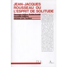Jean-jacques Rousseau Ou L'Esprit De Solitude