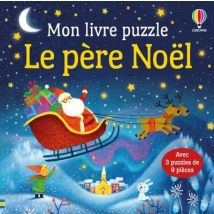 Le Père Noël - Mon Livre Puzzle - Dès 3 Ans