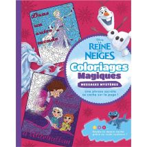 Coloriages Magiques - La Reine Des Neiges - Coloriages Magiques - Messages Mystères