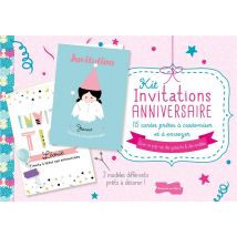 Kit Invitations Anniversaire