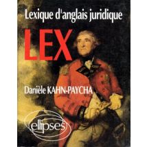Lex - Lexique D'Anglais Juridique