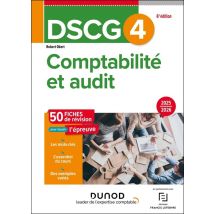 Dscg 4 : Comptabilité Et Audit - Fiches De Révision (édition 2025/2026)