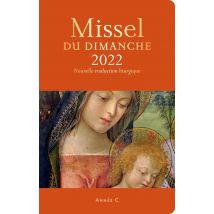 Missel Du Dimanche Et Son Livret Vivre La Messe (édition 2022)