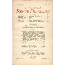 La Nouvelle Revue Francaise