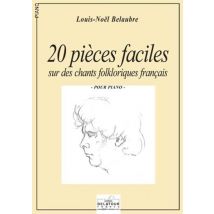 20 Pièces Faciles Sur Des Chants Folkloriques Français Pour Piano