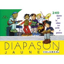 Diapason Jaune Tome 2 - 30 Chants Pour Enfants