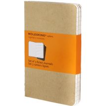 Cahier Ligne - Format De Poche - Couverture Souple En Carton Kraft - Moleskine