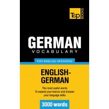 German Vocabulary For English Speakers : 3000 Words