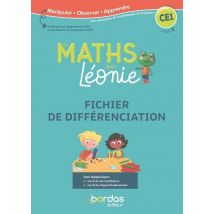 Les Maths Avec Léonie : Ce1 - Méthode De Singapour - Fichier De Différenciation (édition 2020)