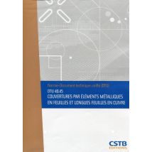 Dtu 40.45 Couverture Par Éléments Métalliques En Feuilles Et Longues Feuilles En Cuivre