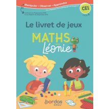Les Maths Avec Léonie : Ce1 - Le Livret De Jeu (édition 2020)