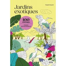 Jardin Exotique : 100 Coloriages