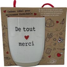 De Tout Coeur Merci ! Cadeau Idéal Pour Maîtresse Formidable