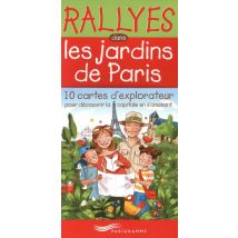 Rallyes Dans Les Jardins De Paris - 10 Cartes D'Explorateur Pour Découvrir La Capitale En S'Amusant