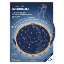 Stelvision 365 : Une Carte Du Ciel Pour Repérer Facilement Les Étoiles, Tous Les Jours De L'Année