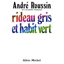 Rideau Gris Et Habit Vert