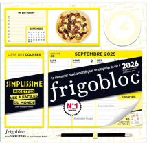 Frigobloc Hebdomadaire Simplissime (édition 2026)