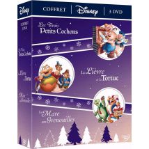 Les Les Trois Petits Cochons + Le Lièvre Et La Tortue + La Mare Aux Grenouilles - Les Intemporels - Coffret 4 Dvd