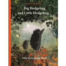 Big Hedgehog And Little Hedgehog Take An Evening Stroll