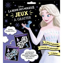 Les Ateliers Disney - La Reine Des Neiges T.2 : Jeux A Gratter