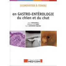 Conduites À Tenir En Gastro-entérologie Du Chien Et Du Chat